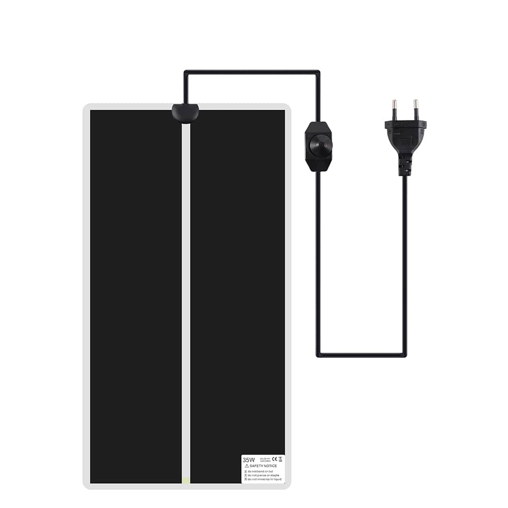 grand tapis chauffant terrarium avec thermostat 35w 90cm