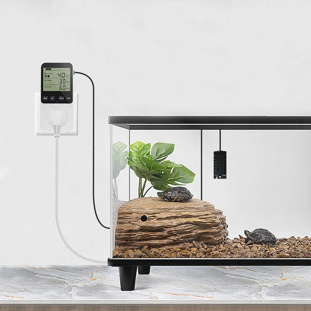 thermostat hygrostat terrarium 4 modes controles 2