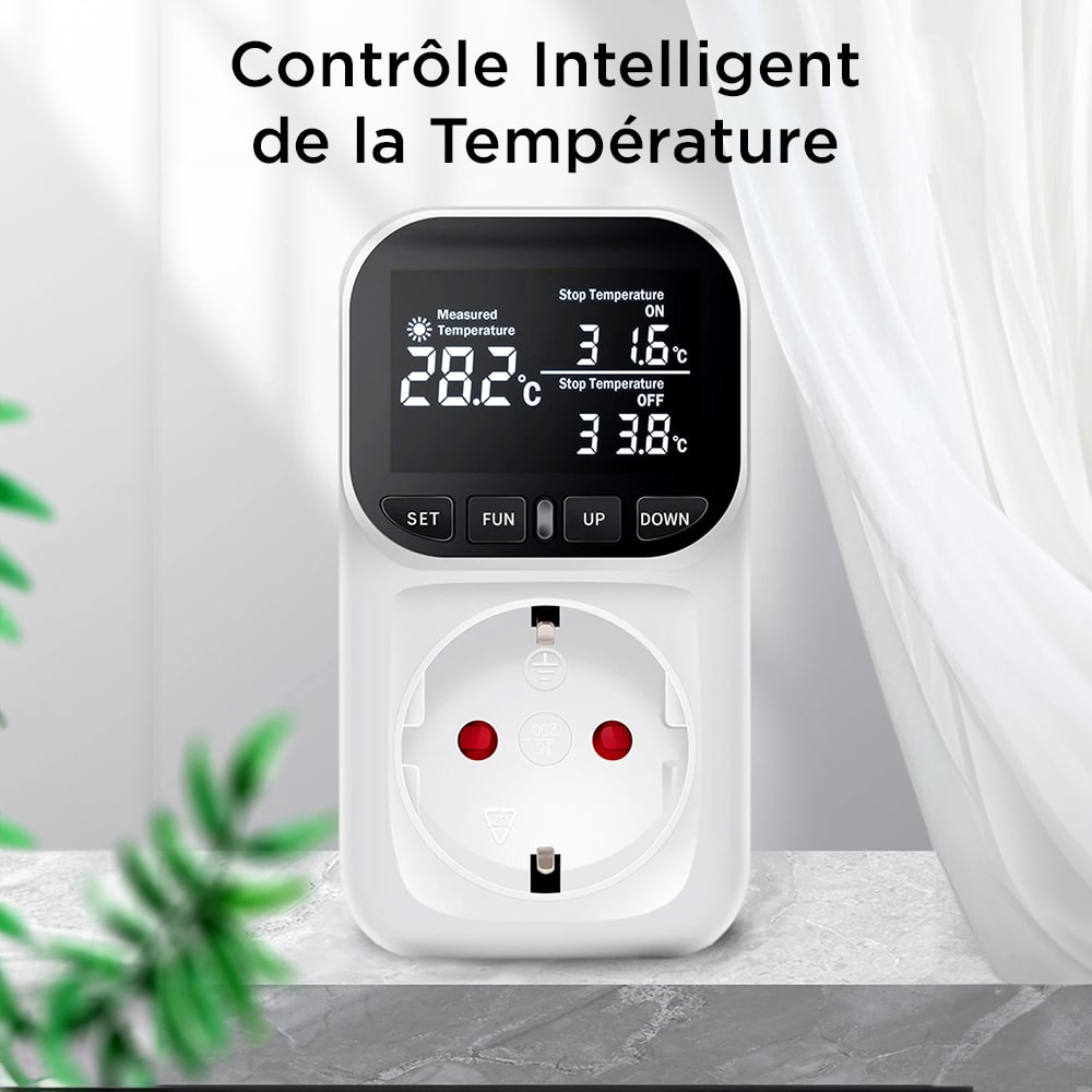 thermostat terrarium intelligent regulation de temperature 3