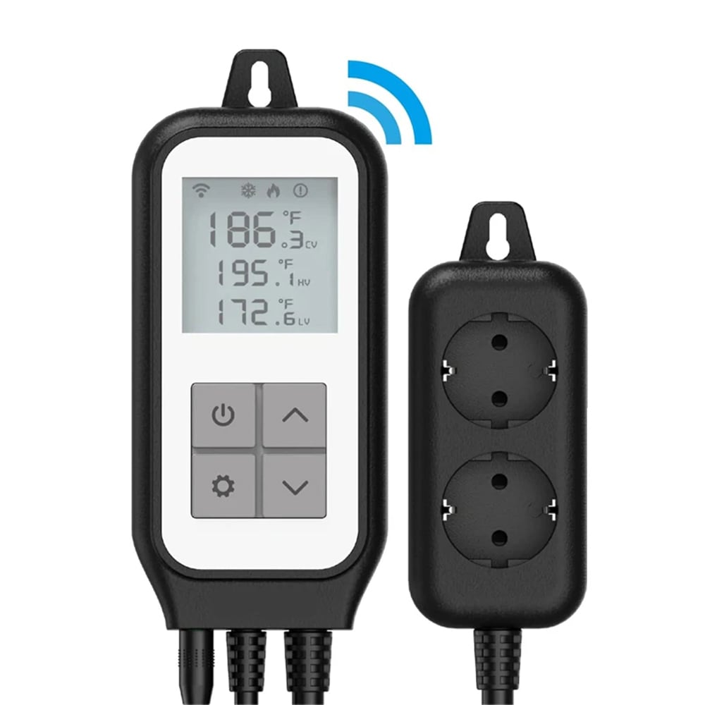 thermostat terrarium pour tapis chauffant wifi deux circuits1