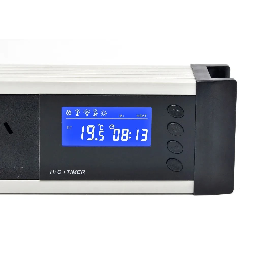 thermostat terrarium temperature digital deux circuits timer 2