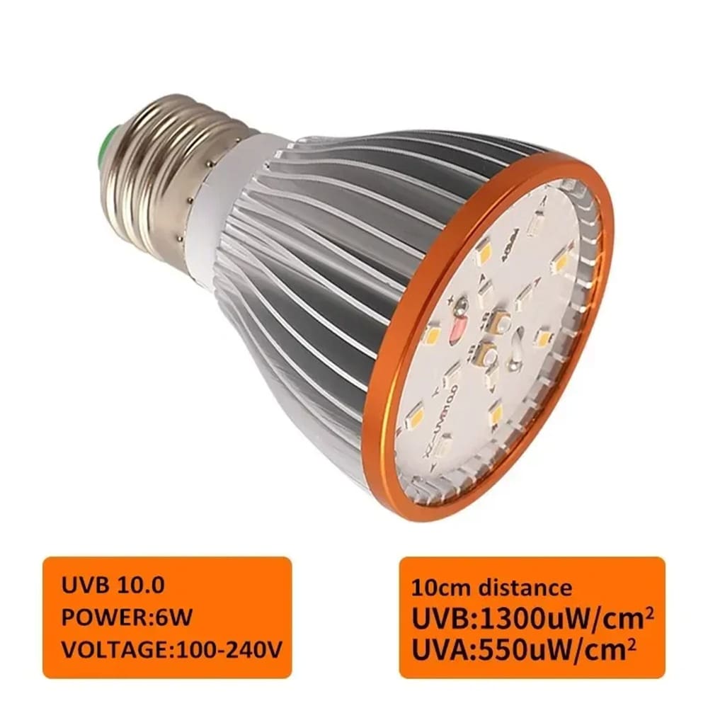 ampoule lampe chauffante uvb5 0 uvb10 0 pour terrarium bois 4