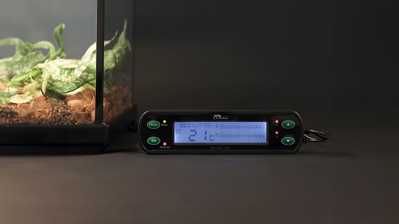 comment installer un thermostat dans un terrarium 1