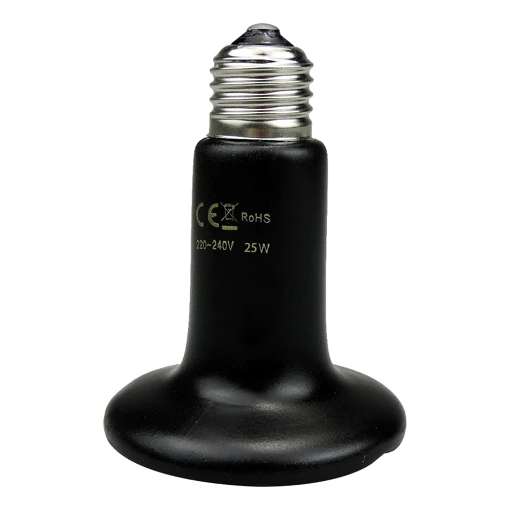 lampe infrarouge terrarium pour reptile 25w 50w 75w 100w 4