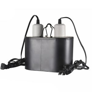 support double lampe terrarium abat jour chaleur profonde ceramique 4
